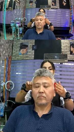 Instant Relaxation from the Barber! Head Massage Demonstration ASMR ✨