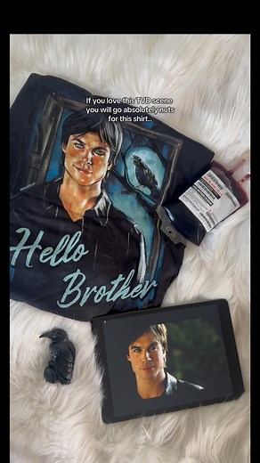 2.2K reactions · 66 shares | Meeting Damon Salvatore for the first time… instant chills 率‍♀️ If this is your favorite TVD scene you need this shirt! Grab yours only at deecharmed.com #tvd #damonsalvatore #damonsalvatoreedits #hellobrother #tvdu #tvdmerch | Dee Charmed | Facebook