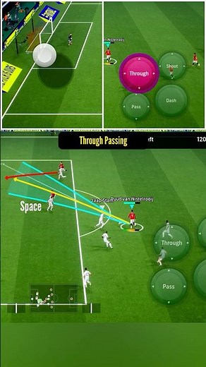 50-50% 😬😬😬 Look & Through 🙄 #efootball | efootball