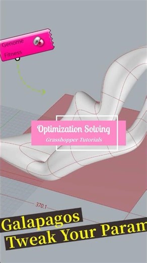 Grasshopper Tutorial - Optimization Solving #architecture #parametricdesign #galapagos