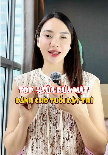 Top 5 Sữa Rửa Mặt Dành Cho Tuổi Dậy Thì