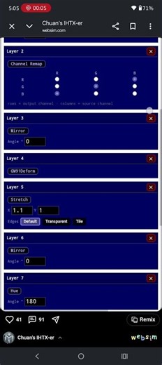 how to make g major 91 CoNfUsloN on Chuan's IHTX-er
