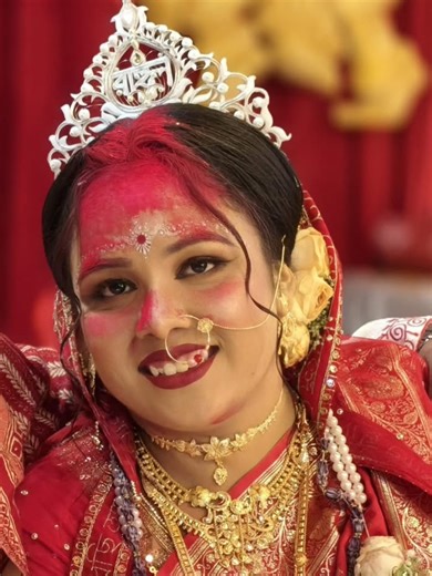 SOMABIKA ROY on Instagram: "Real bride ❤️"