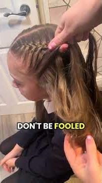Day 14 Hair braiding series and today it's French plaits and my top 3 tips. #shortvideo #shorts