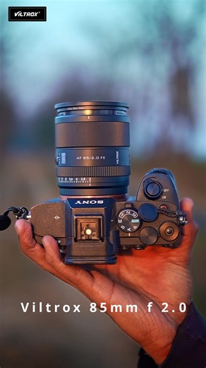 Roots production on Instagram: "View through ViltROX 85mm F2 Unleash your creative power with the Viltrox AF 85mm F 2 Pro full frame Lens for Sony E-Mount! 📸 (85mm Full-Frame Equivalent) ✨ Ultra-Bright f 2 Aperture for portraits & low light ⚙️ Dual HyperVCM Motor for fast, silent autofocus 🔍 0.5m Minimum Focusing Distance 💪 Full-Metal, Weather-Sealed Body 🔌 USB-C Firmware Upgrade | 67mm Filter Thread Perfect balance of speed, precision & elegance — made for true creators. #Viltrox #SonyE #So