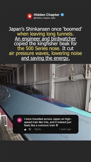 🚄🐦 Shinkansen Kingfisher Nose: The Bird‑Inspired Fix for Tunnel Sonic Booms