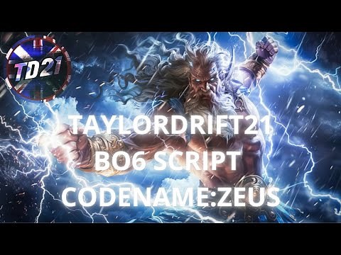 Tuto CronusZen - CODENAME: ZEUS - TAYLORDRIFT21 BO6 SCRIPT