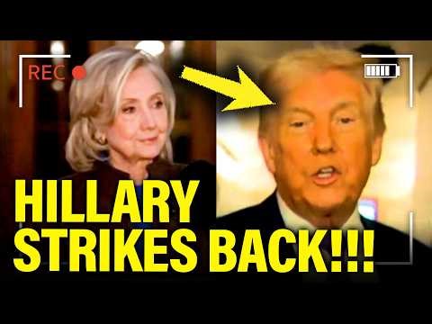 Hillary Clinton STRIKES BACK at Trump at POWERFUL PRESSER!!!
