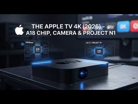The New Apple TV 4K (2026) Just Leaked: A18 Chip, Camera & Project N1!