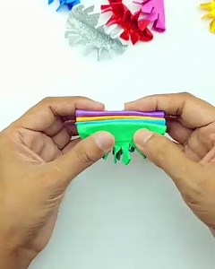 32K views · 352 reactions | Christmas Crafts IdeaChristmas Ornaments Making❄ Excellent Handmade Holiday Crafting With Glitter Foam Paper #Christmas #ChristmasDecor #christmasornament | Creative Art & Craft Ideas | Facebook