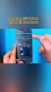 Samsung A55 Pattern Unlock 🔓 Hard Reset | Password Remove | Factory Reset