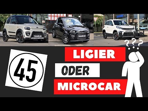 Microcar Oder Ligier ?? Test Ligier JS 60 - Microcar Due 6 Plus und Microcar M.Go X ❗️