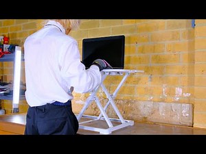 Angry Office Man Smashes ASUS Laptop