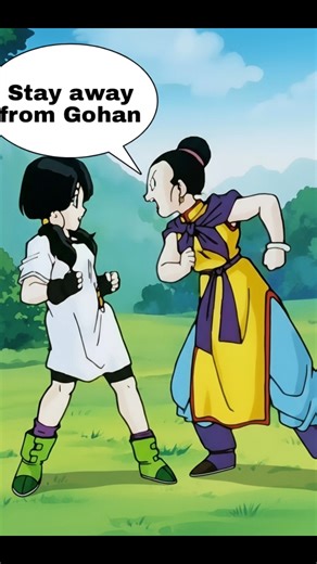 Chichi wants Gohan to marry Videl #dragonball #dragonballz #goku