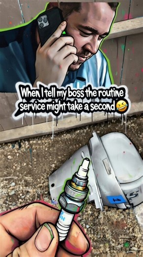 Drop Back Donny on Instagram: "Serviced the entire fleet with no issues but on the last few Honda BF15 motors.. I snap the threads clean off a oem Honda Denso iridium spark plug w/ a torque wrench🤦‍♂️ Luckily it came out clean with a screw extractor bit. You can’t make this shit up 🤣 #mechanic #marinemechanic #boatrepair #boating #fyp"