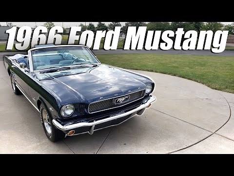 1966 Ford Mustang Convertible For Sale Vanguard Motor Sales #2497