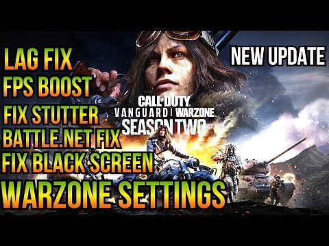 COD: WARZONE SEASON 2 - How to Fix FPS Drops After new Update ( March 31 ) - ✅*NEW UPDATE*