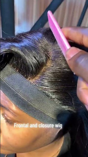 Frontal and closure wig #youtubeshorts #youtube #Is
