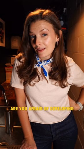 Tilly Shull on Instagram: "Are you scared of developing color film? #filmphotography #filmdeveloping #filmisnotdead #35mmfilm #darkroom"