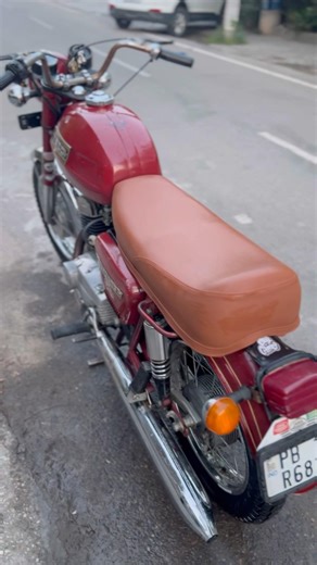 Changed something on my Yezdi Roadking. Guess what ?