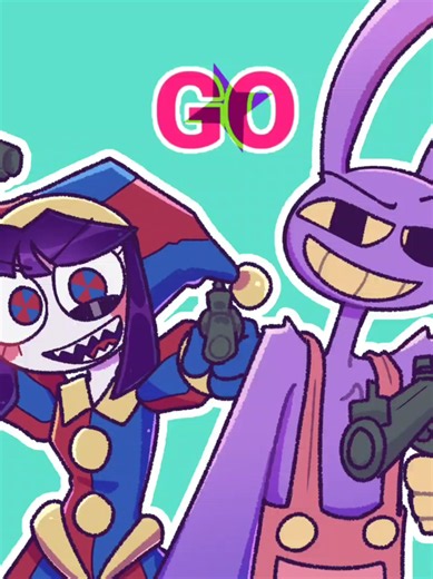 The Amazing Digital Circus fan meme: FunBuntober Day 14 - Team Bad Guys