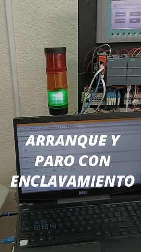 Arranque y Paro con Enclavamiento en PLC S7-1200