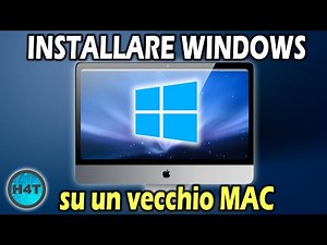 Come installare Windows su un vecchio MAC (no dual boot)