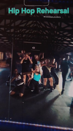 Having fun on Fridays! working on new cheography with my hip hop butterflies 🦋🩵 | Frontstage Performing Arts Academy