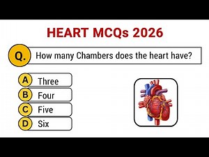 Human Heart Mcq | Heart Questions and Answers | Cardiovascular System Mcq