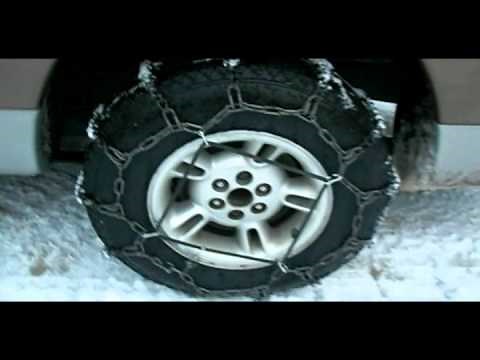 Tire Chains - Simple Installation