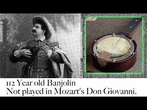 The Oldest Banjolin - auction find - dated to 1910. Restoration now needs a good home.