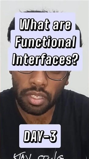 What are Functional Interface? #java #corejava #leetcode #javaprogramming #interfaces