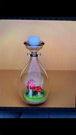 Day 2 in Blender: I Skipped the Donut and Made a Bottle