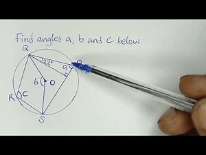 How to Apply Circle Theorems in Circle Geometry Problems || Well Explained Tutorial