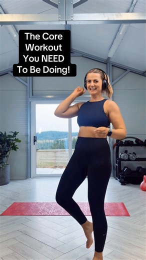 12 reps x 3 sets - let’s go! #dumbbellworkout #workoutroutine #workout #standingabs #fitnessforwomen #fitgirl | The Pepper Hustle Method