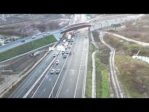 Momentul deschiderii traficului complet pe autostrada A10 Sebes Turda, 30 noiembrie 2021