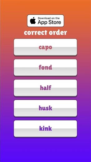 Alphabetic - Can You Beat The Clock? #wordgames
