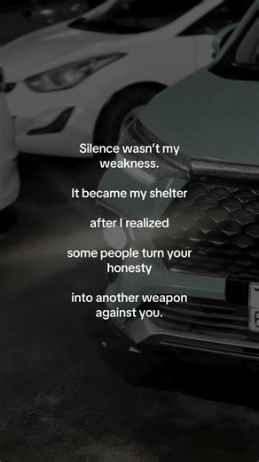 Silence became safer after my honesty was used against me.