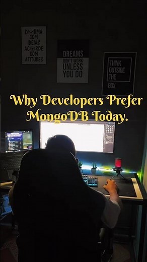 Why Modern Apps Use MongoDB Instead of SQL #mongodb