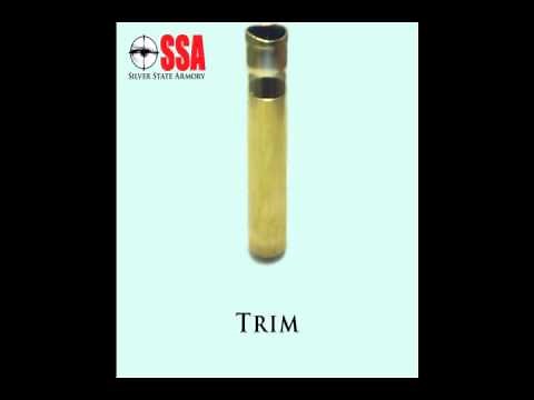 Brass Rifle Case Manufacturing Stages