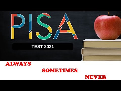 PRACTICE QUESTION FOR PISA 2021 PART 4 : MATHEMATICAL LITERACY