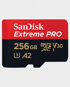 Buy SanDisk Extreme PRO microSDXC UHS-I Memory Card 256GB (200MB/s) in Qatar - AlaneesQatar.Qa