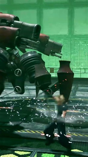 If a crab attacks you...you better use lightning. (FF7 Remake Shorts#10) #finalfantasy