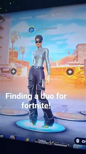 Finding a fortnite duo. #fortnite #phonk #phonkmusic