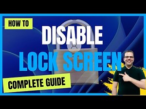 How to Disable the Lock Screen on Windows Computer (Complete Guide)