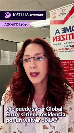 🤔 Can you get Global Entry if you have residency through a 601A waiver? | Kathia answers