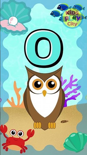 🅾️ Learn the Letter O! 🍊🦉🐙 Orange, Owl & Octopus | Fun ABC Learning for Kids 🎶