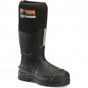 Matterhorn Men's Mud Jumper 16" Steel Toe Waterproof Metguard Rubber Work Boot- MT202