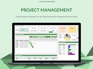 Project Management Template: Google Sheets Task Tracker (digital Download) - Etsy
