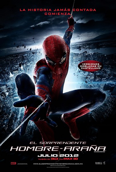 El sorprendente Hombre Araña (2012) ⭐ 6.9 | Acción, Ciencia ficción